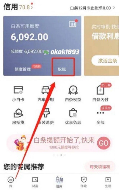 白条自己怎么套出来用 白条怎么自己套现